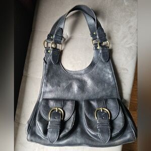 Banana Republic Black Leather handbag